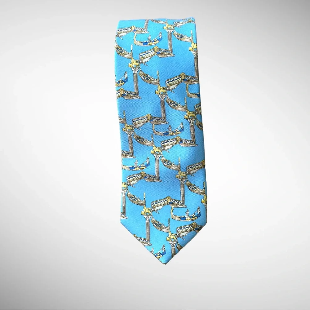 New! CASANOVA VENEZIA SILK TIE